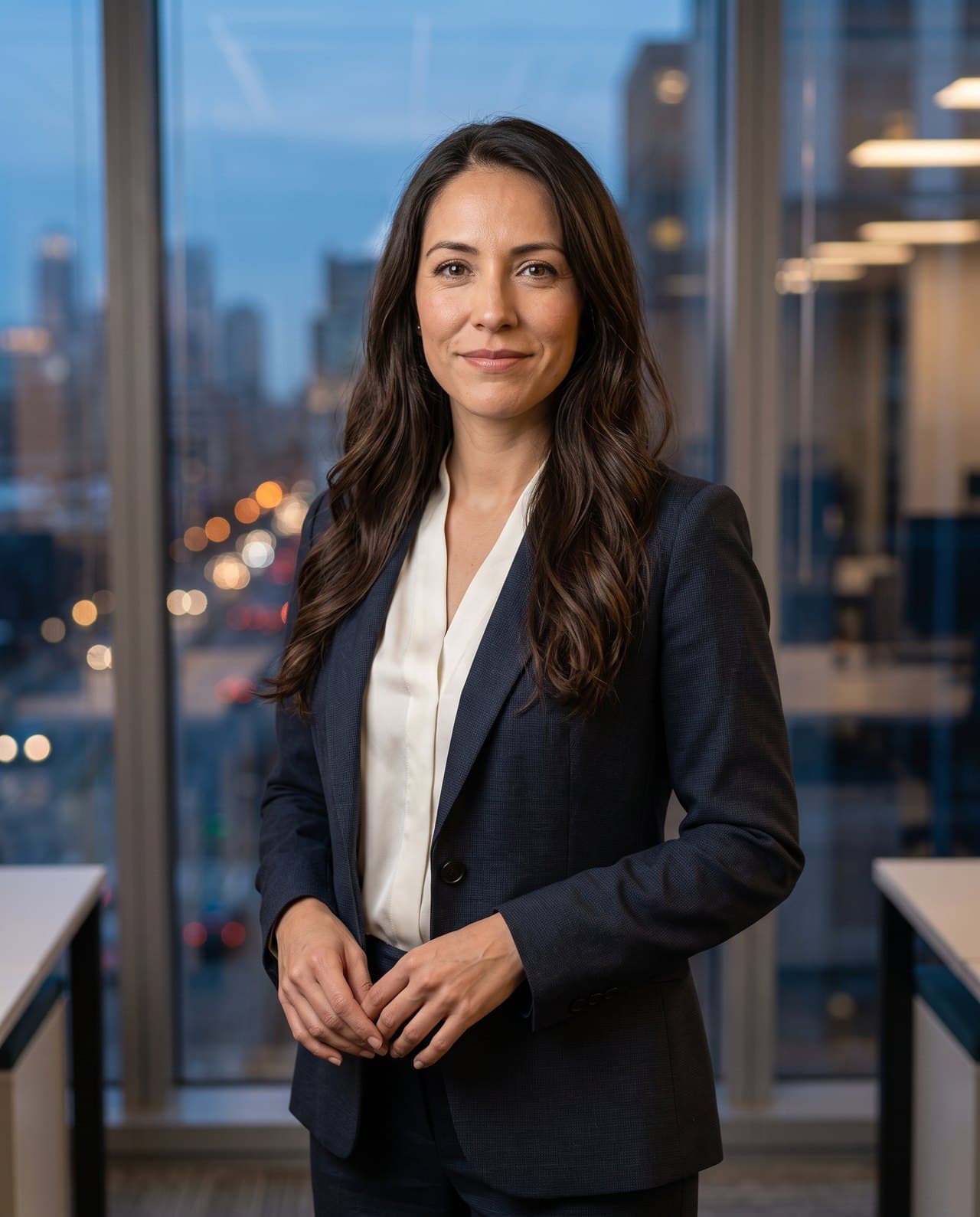 Corporate portrait made with Maktek