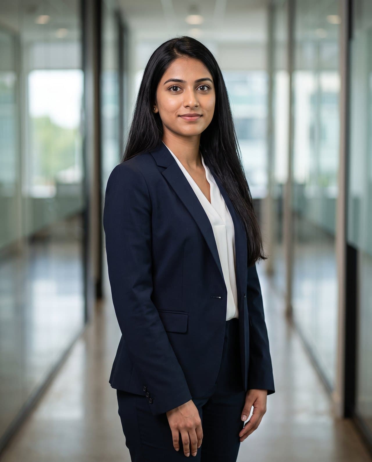 Corporate portrait made with Maktek