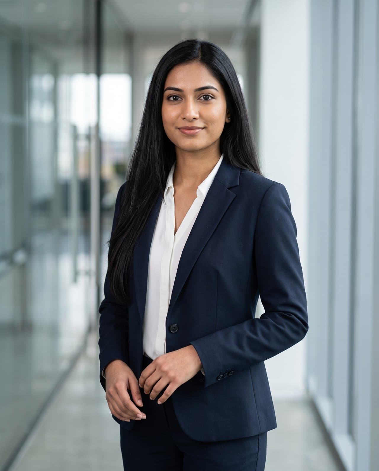 Corporate portrait made with Maktek