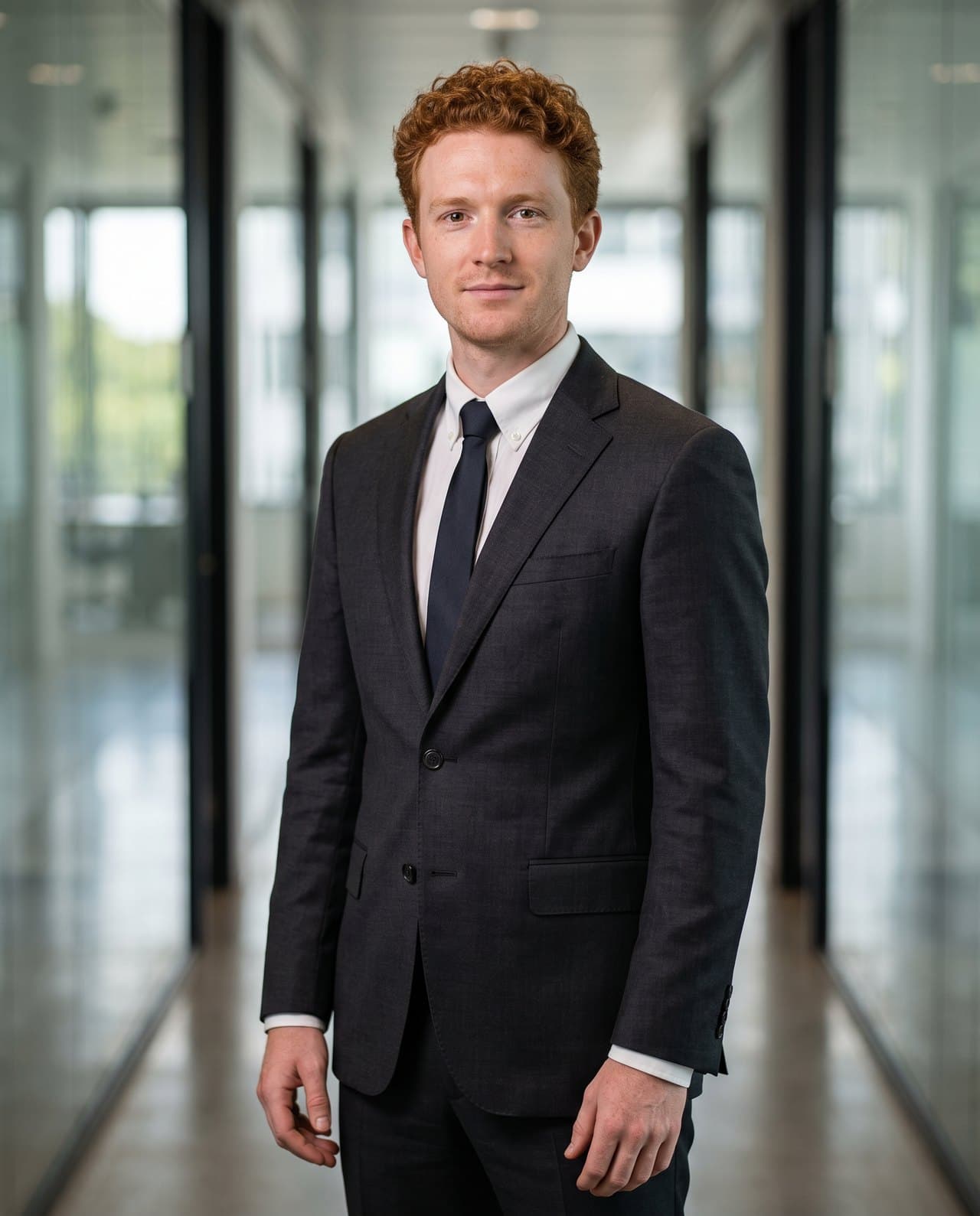 Corporate portrait made with Maktek