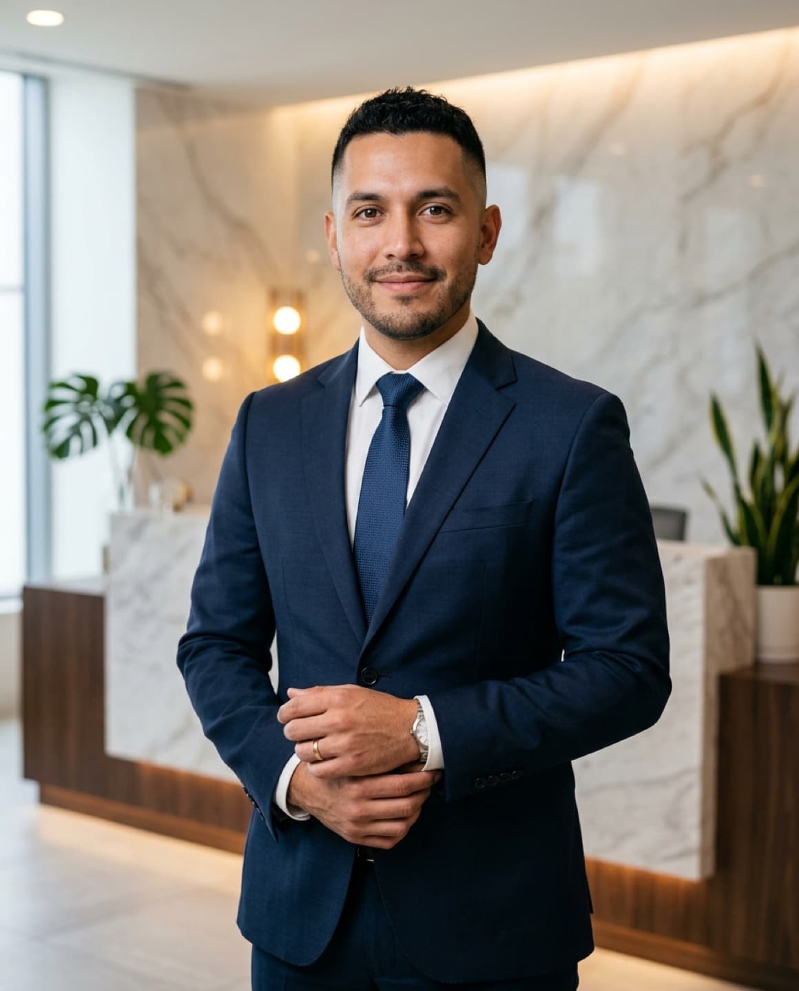 Corporate portrait made with Maktek