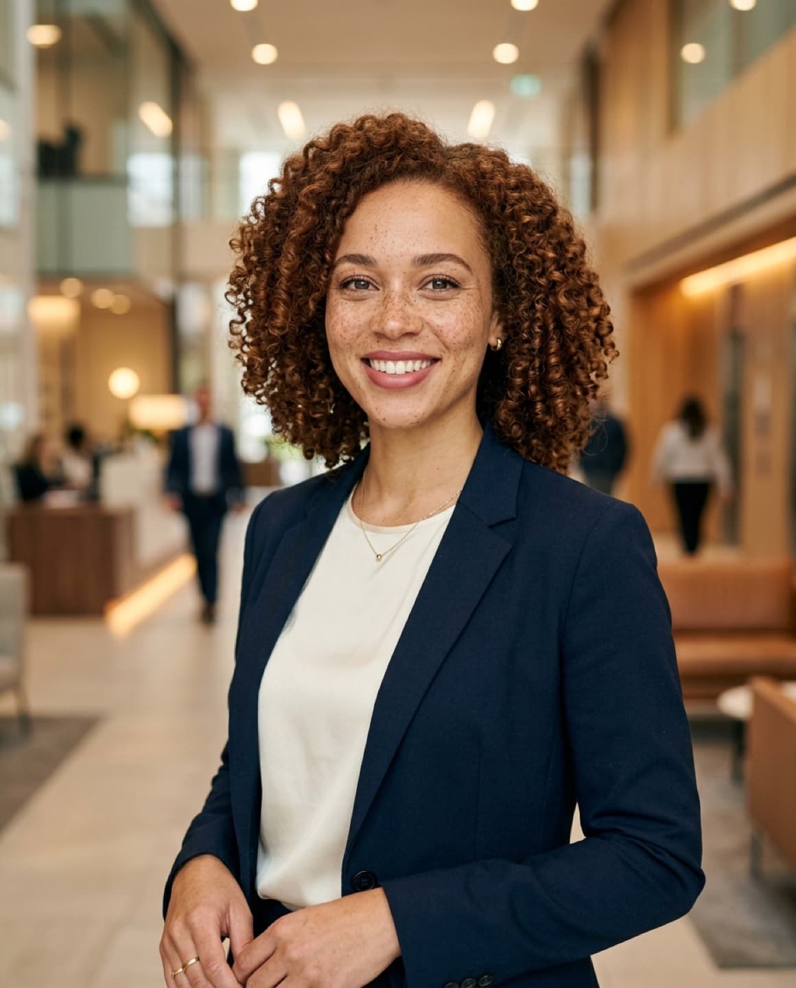 Corporate portrait made with Maktek