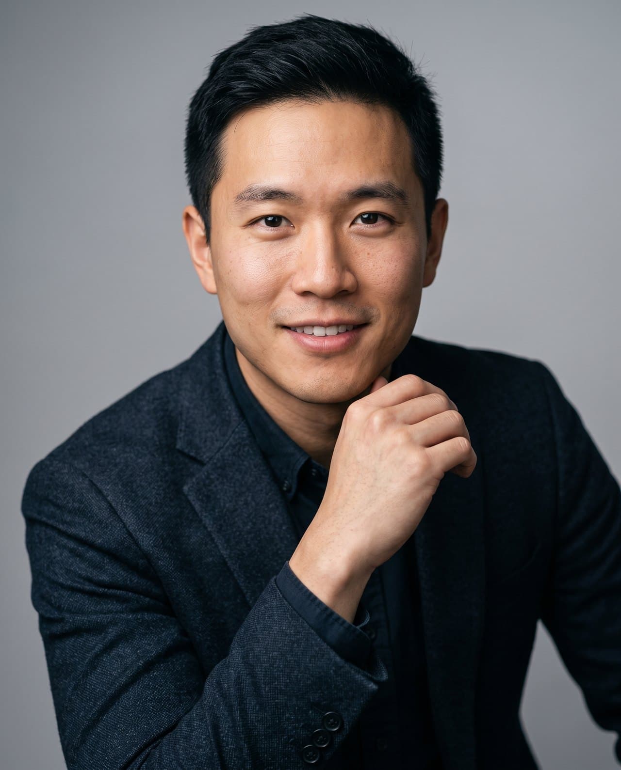 Linkedin portrait made with Maktek