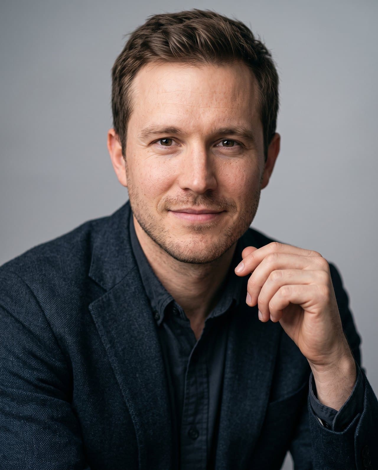 Linkedin portrait made with Maktek