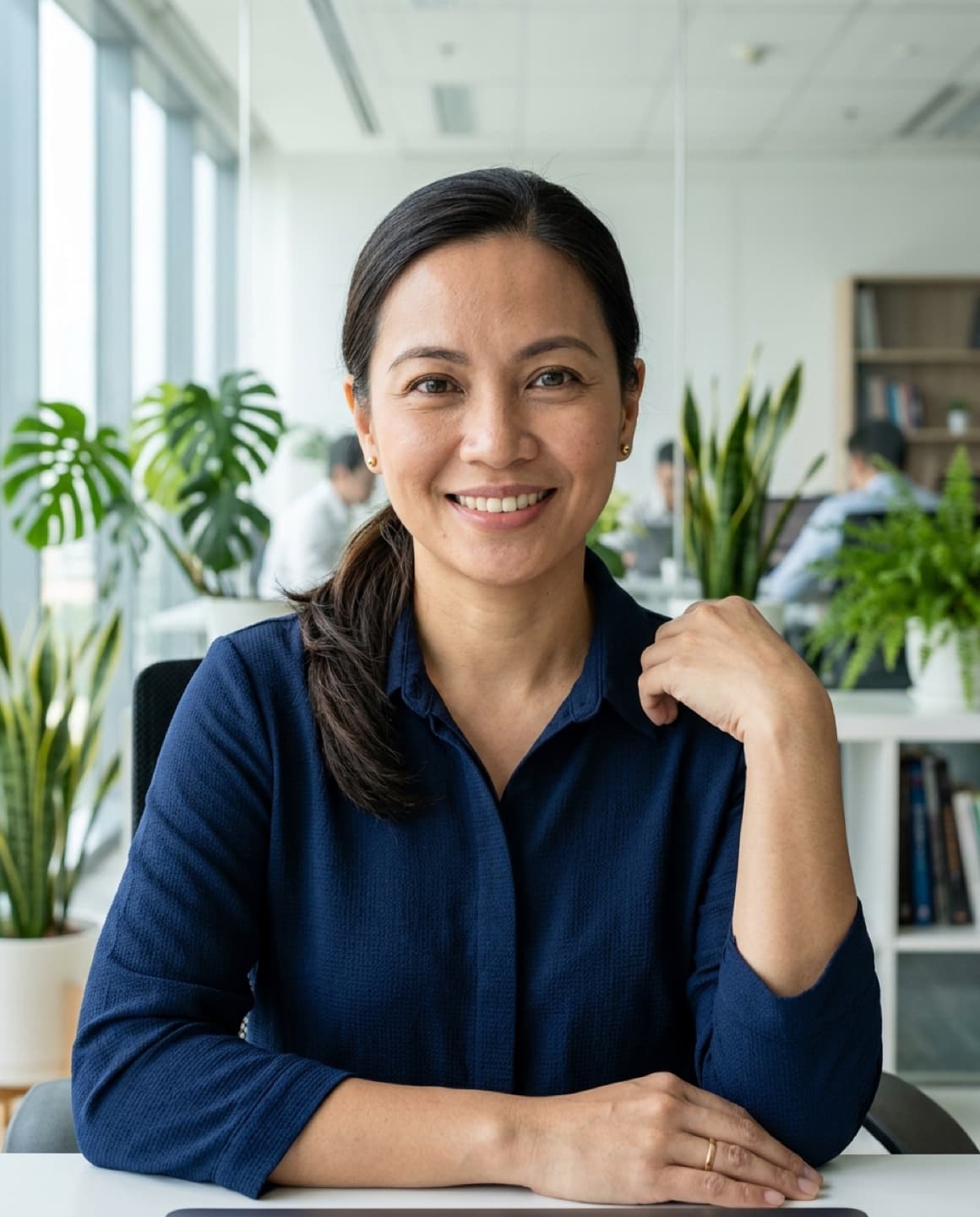 Linkedin portrait made with Maktek