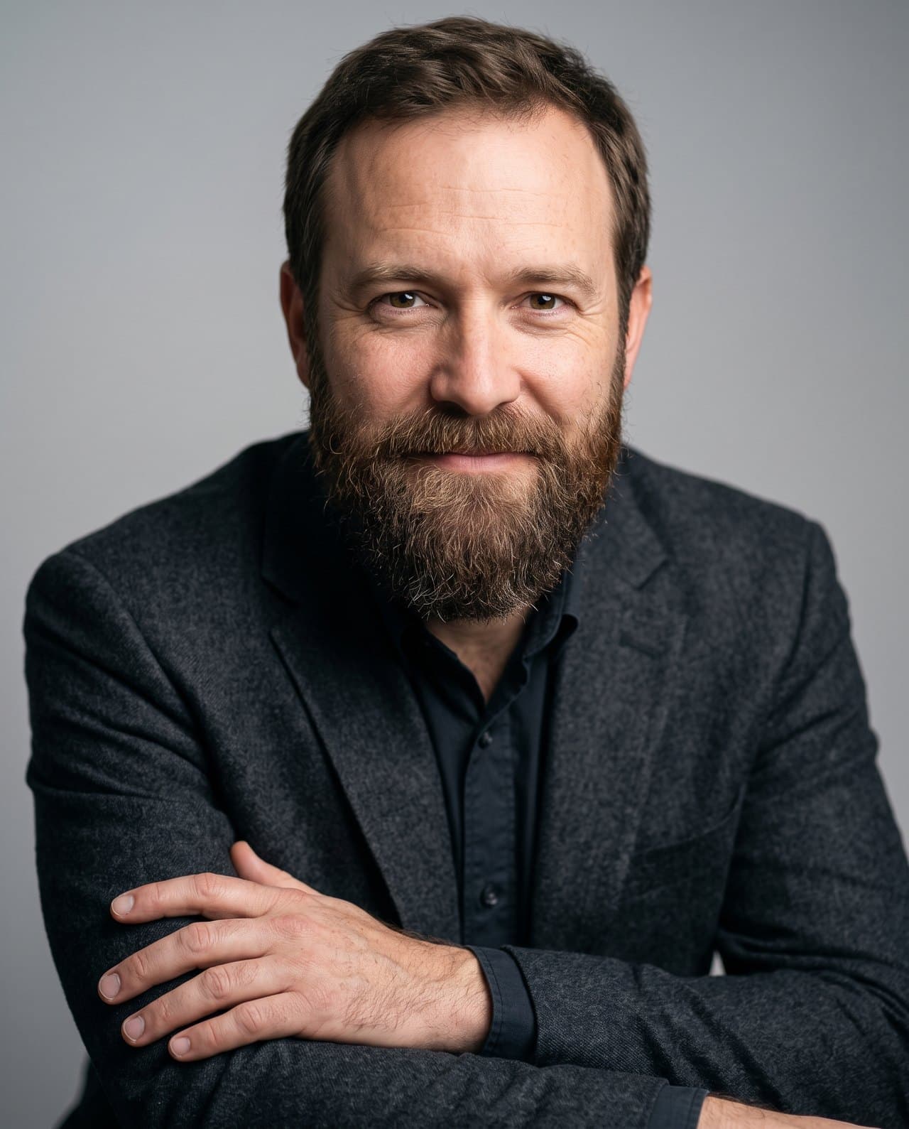 Professional portrait made with Maktek