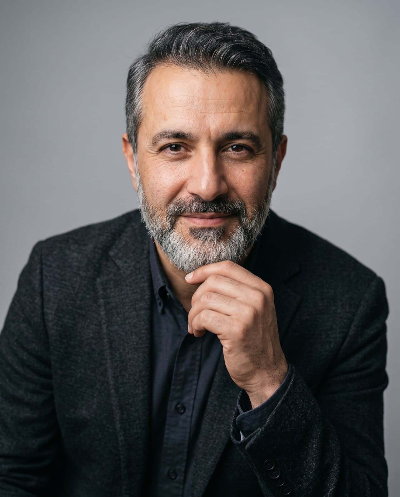 Professional portrait made with Maktek