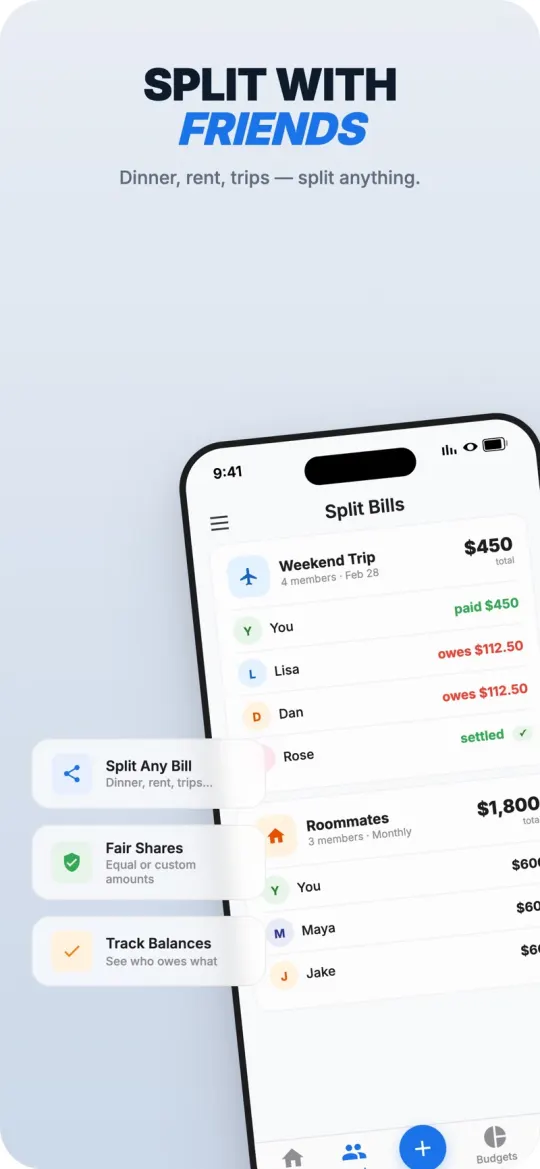 SpendWise screenshot 1
